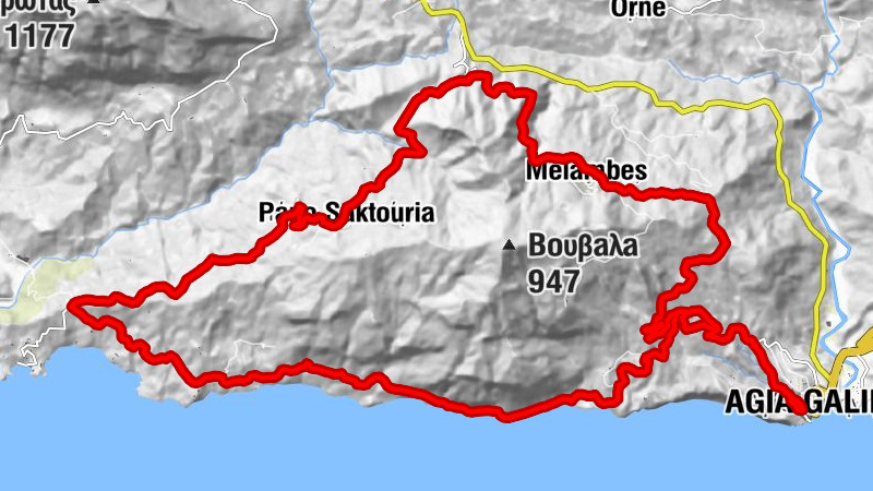 Αγία Γαλήνη - Ιερός Ναός Αγίου Προδρόμου - Μέλαμπες - Πάνω Σακτούρια