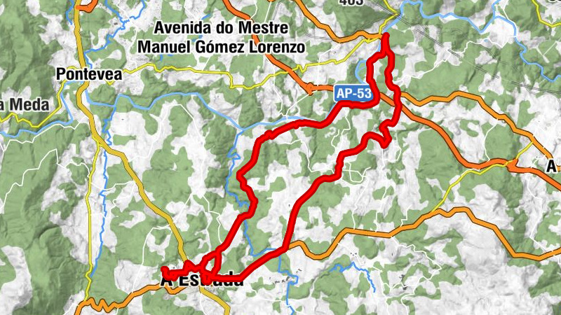 Figueiroa de Arriba - A Estrada - Igrexa de Santa María de Paradela - Igrexa de San Paio da Estrada
