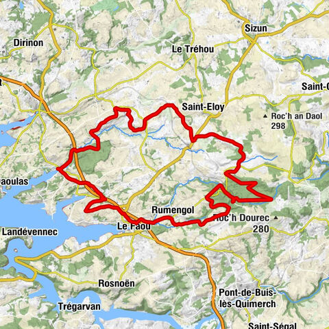 Rhun Vian - Pen Ar Pont - Église Notre-Dame de Bonne-Nouvelle - Chapelle Notre-Dame de Lorette