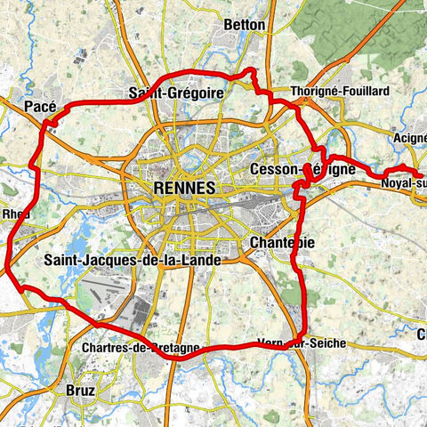 Noyal-sur-Vilaine - Cesson-Sévigné - Saint-Grégoire - Pacé