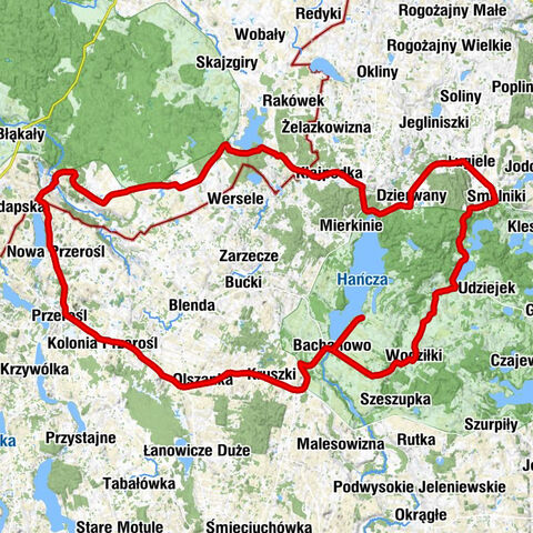 Smolniki - Hańcza - Molenna w Wodziłkach - Kaplica Najświętszej Maryi Panny Matki Kościoła