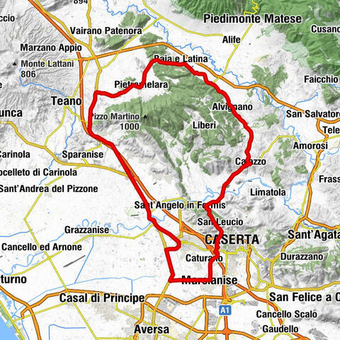 Marcianise - Villa Ferdinando e Carolina - Parrocchia Annunziata - Chiesa San Simeone