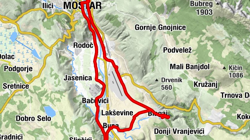 Mostar - Hadži Tere-Jahja džamija - Ćejvan-Ćehajina džamija - Nesuh Age Vučjakovića džamija