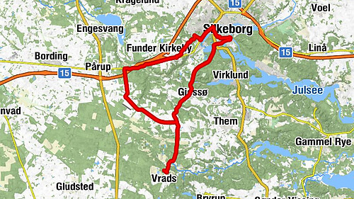 Silkeborg Kommune - Asklev - Sepstrup - Silkeborg