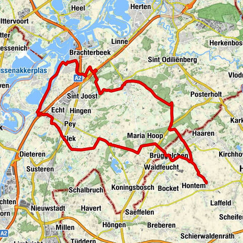 Braunsrath - Schöndorf - Obspringen - Brüggelchen