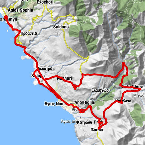 Καρδαμύλη - Γέννηση Της Θεοτόκου - Προφήτης Ηλίας - Άγιος Γεώργιος