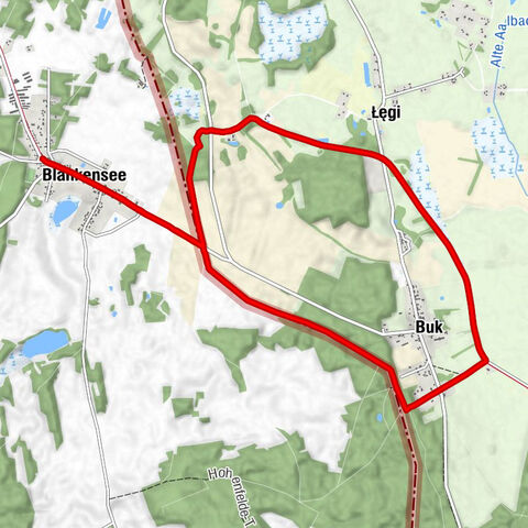 Blankensee - Łęgi - Buk