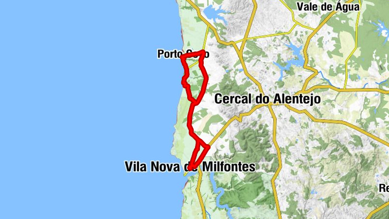 Vila Nova de Milfontes - Lagoa da Gansa - Restaurante Pôr-do-Sol - Capela de Santo Alberto
