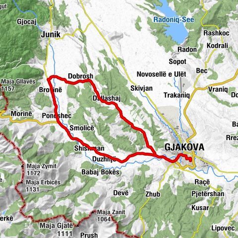 Lagjja e Kusarëve - Gjakovë - Lagjja e Gecës - Kisha katolike e Gjakovës
