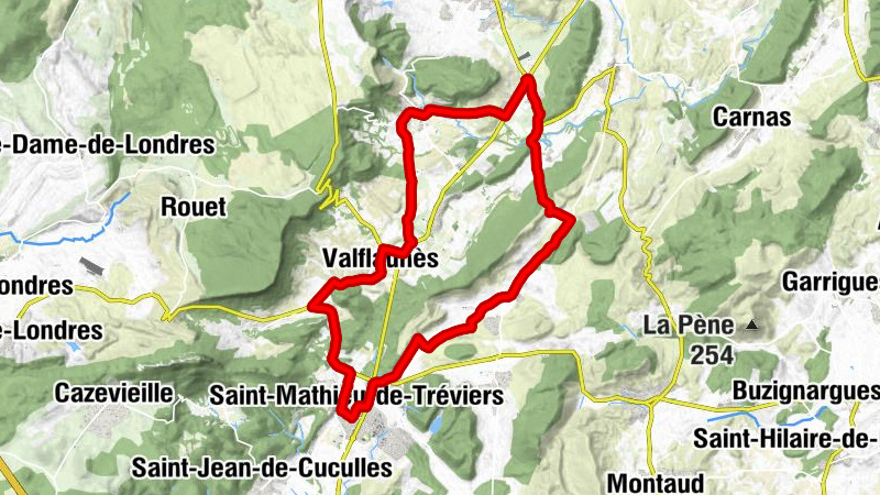 Saint-Mathieu-de-Tréviers - Côté Cour - Hameau de La Vieille - Église Saint-Martin