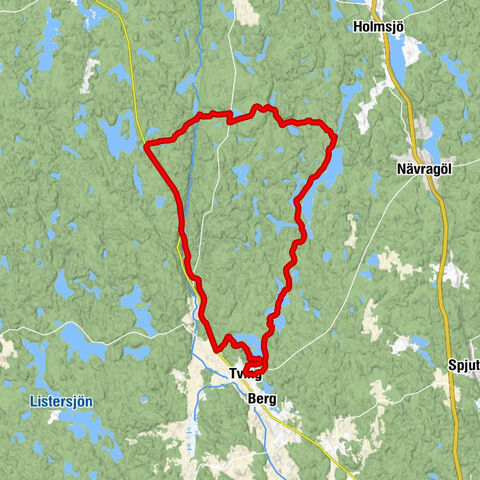 Karlskrona kommun - Blåningsmåla - Guttamåla - Tving