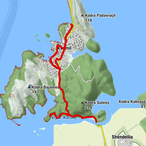 Ksamil - Butrint Cable Ferry - Hotel