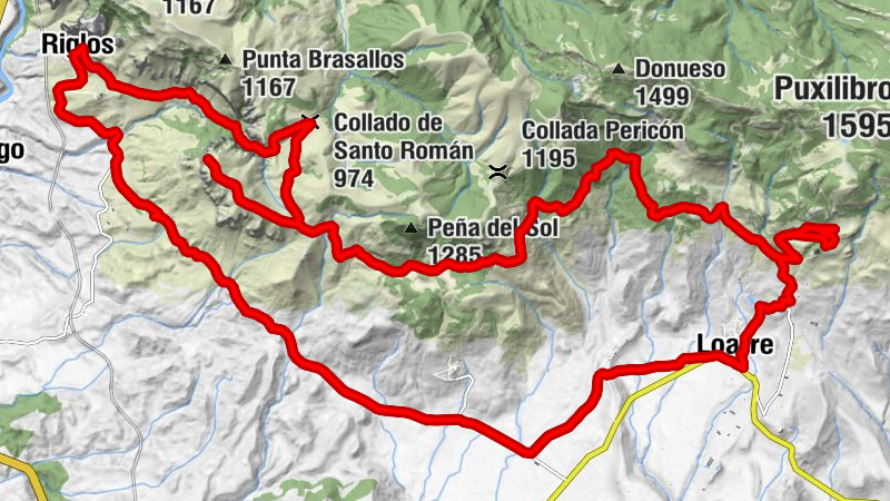 Loarre - Ermita de San Miguel - Collado de Santo Román - Refugio de Riglos