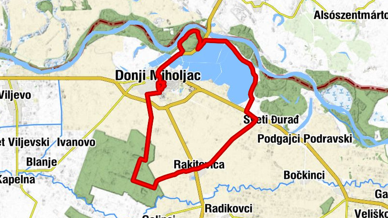 Donji Miholjac - crkva svetog Jakoba - Rakitovica - Mailath