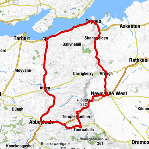 Templeglentan East - Church of the Assumption - Newcastle West Bible Fellowship - Knockane