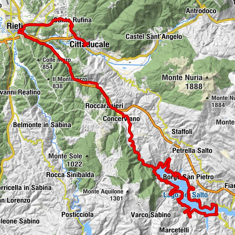 Cittaducale - Santa Rufina - Rieti