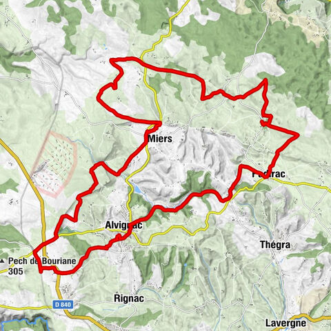 Rocamadour - Padirac - La Gare - Gouffre de Réveillon - Mazeyrac