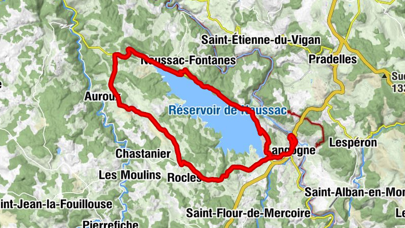 Langogne - Chapelle des Pénitents - Église Sainte-Madeleine - Église Saint-Gervais-Saint-Protais