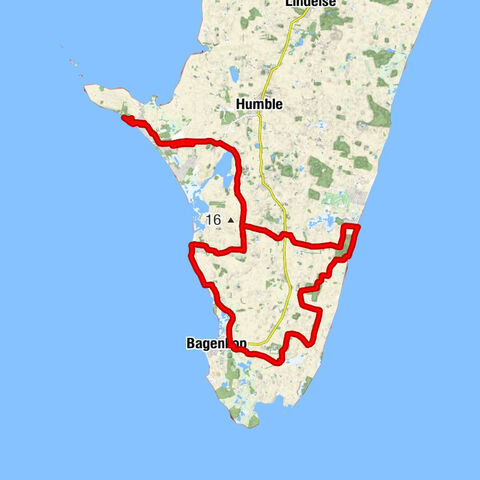 Ristinge - Nyby - Hesselbjerg - Kalvebjerg