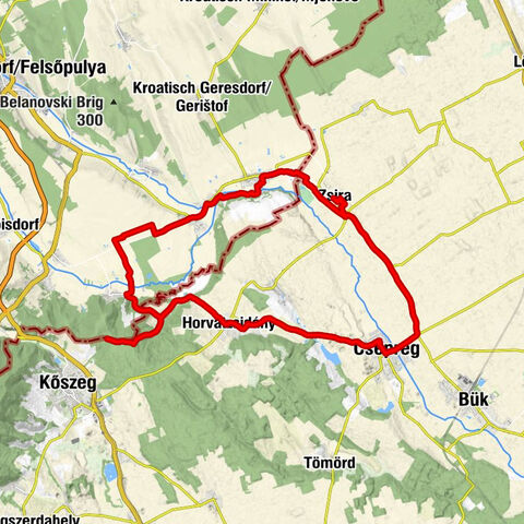 Rákóczi Vendéglő - Keresztelő Szent János-templom - Szent István király-templom - Szakonyi Evangélikus Társegyházközség temploma