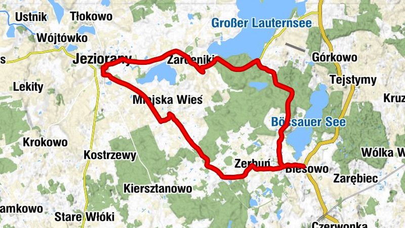 Jeziorany - Kaplica szpitalna - Miejska Wieś - Kaplica pw. Świętego Floriana