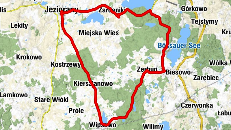 Jeziorany - Klimat - Kaplica pw. Świętego Floriana - Kościół pw. Świętego Bartłomieja