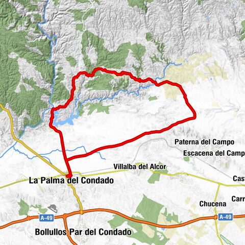 La Palma del Condado - El Alcornoque - Hoyeta Alta
