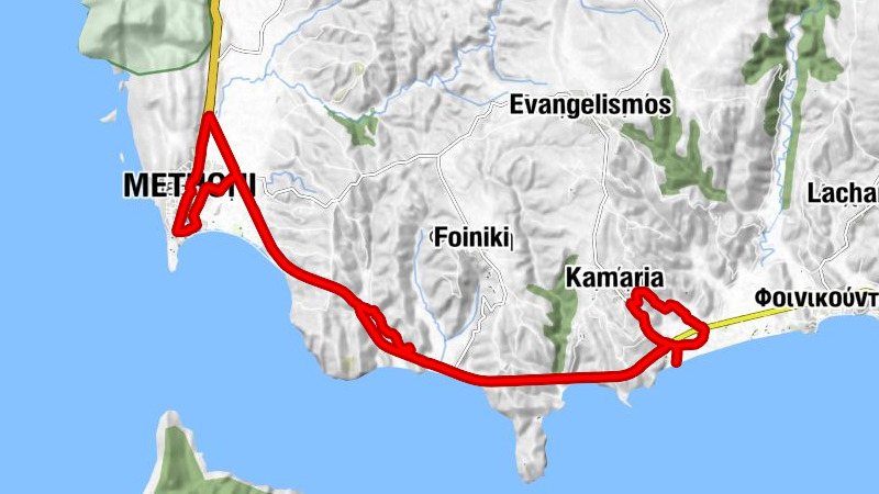 Μουριά - Καμάρια - Κρητικά - Μεθώνη