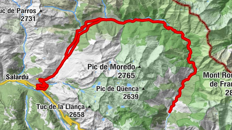 Baqueira - Monty's - Refugi deth Ueth deth Garona - Refugi del Fornet