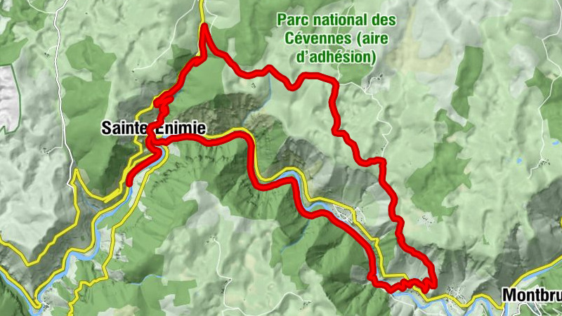 Sainte-Enimie - Prades - Chapelle Saint-Jean-Baptiste