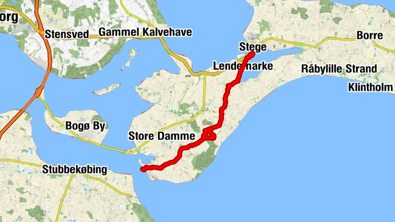 Hårbøllebro - Hårbølle Havn - Hårbølle - Liseby