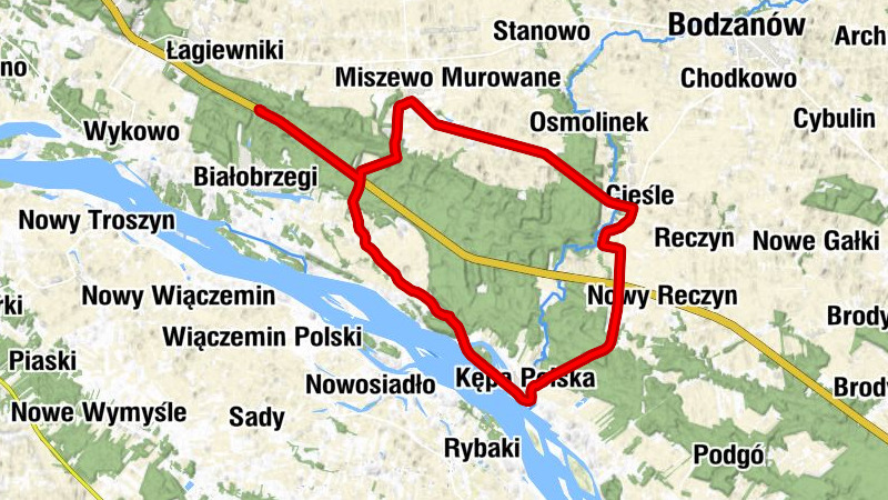 powiat płocki - Kępa-Czerwonki - Kępa Polska - Kościół pw. Wszystkich Świętych