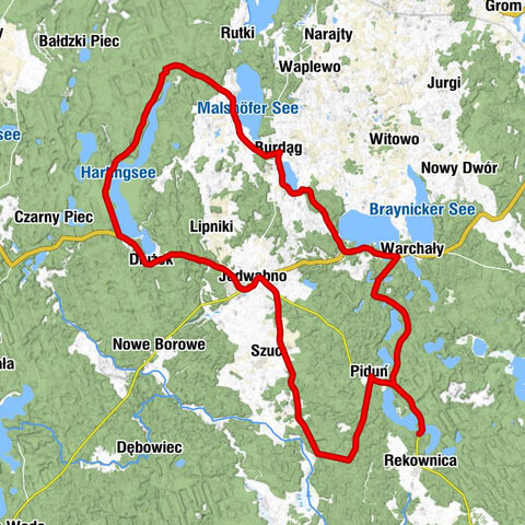 powiat szczycieński - Narty - Karczma Jaginka - Kaplica ewangelicka