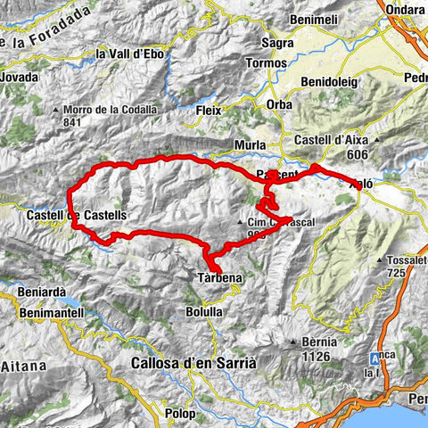 Xaló - Alcalalí - Església Parroquial de la Nativitat de Nostra Senyora - Port de Sa Creueta