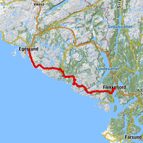 Egersund kirke - Kniv & Gaffel - Åna-Sira kirke - Flekkefjord kirke