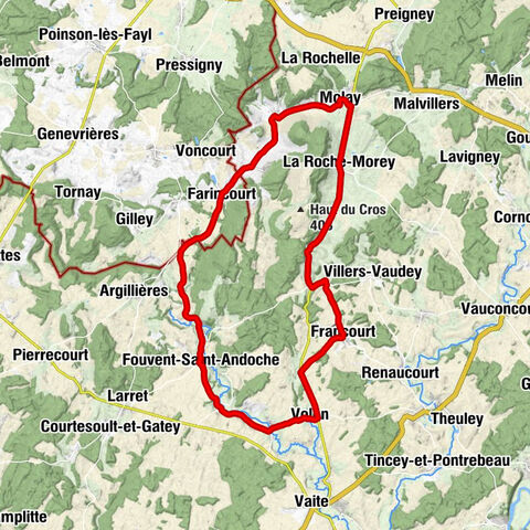 Francourt - Église Saint-Seine - Église Saint-Didier - Église Saint-Christophe