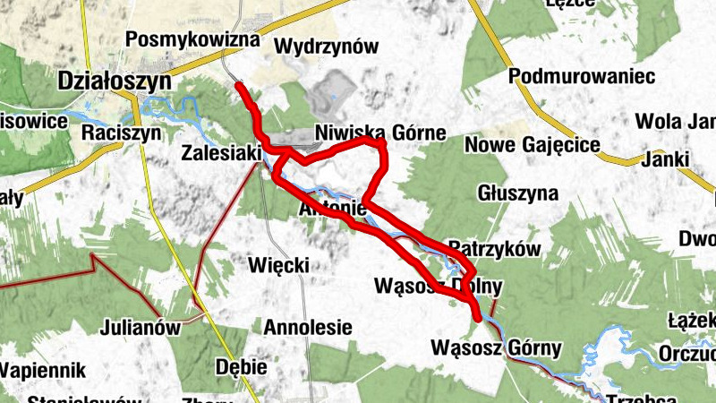 Działoszyn - Osiedle Awaryjne - Grądy - Lelity