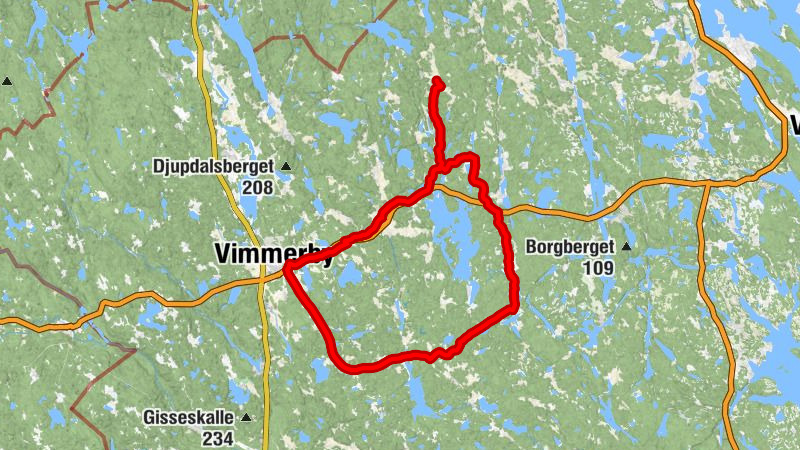 Locknevi - Råshult - Höslätt - Vimmerby
