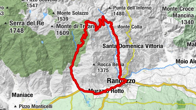 Randazzo - Chiesa della Trasfigurazione - Santa Maria del Bosco - Poggio Agrifoglio