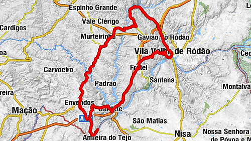Barca da Amieira - Envendos - São José das Matas - Gardete - Vila Velha de Ródão