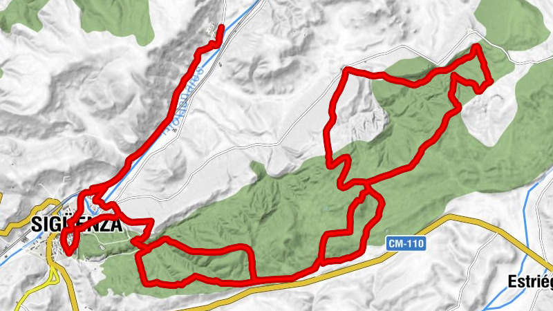 Molino de Alcuneza - Ermita de la Soledad - Iglesia de Santiago - Iglesia de San Vicente