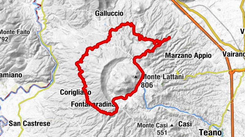 Foresta - Tuoro Rosso - Bar Aurora - Chiesa di Santa Maria Maggiore