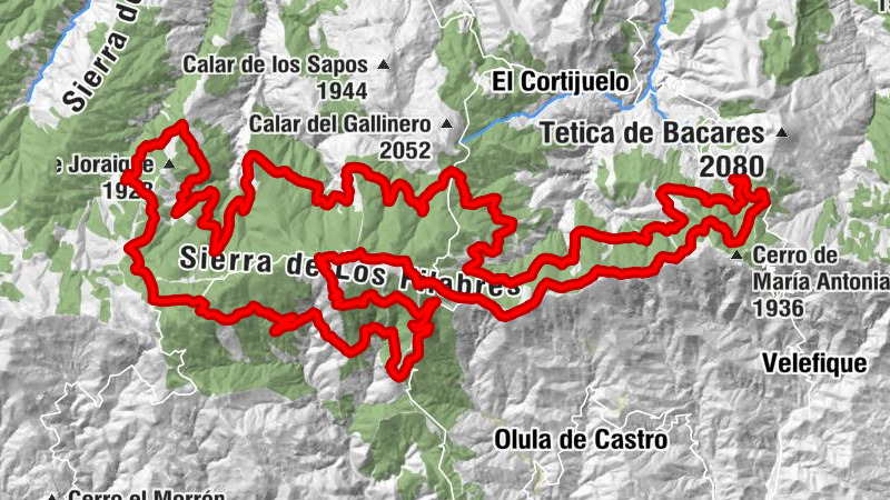 El Calar Alto - Calar Alto - Collado de los Rediles - Refugio de Arroyo Berruga