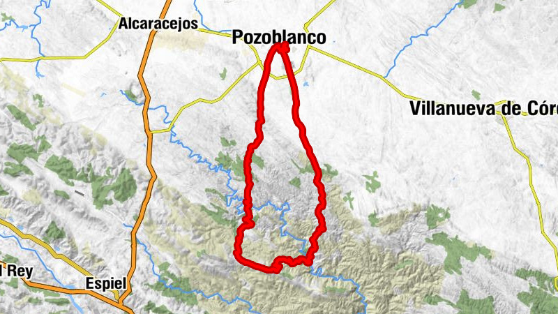 Pozoblanco - Aguaducho Bajo - Loma del Puerco - Loma de Buenavista
