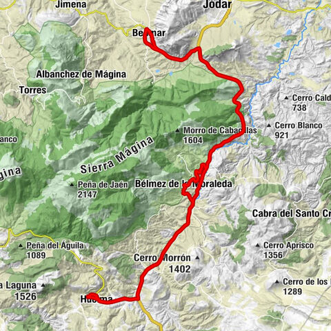 Huelma - Casablanca - Bedmar - Bélmez de la Moraleda