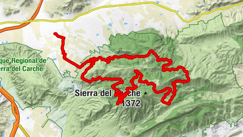 El Carche - Puntal de la Balsica