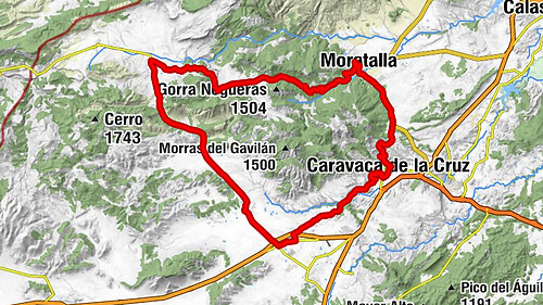 Caravaca de la Cruz - Moratalla - Campo de San Juan - Vereda