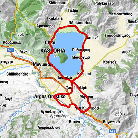 Καστοριά - η πάπια - Χλόη - Άργος Ορεστικό