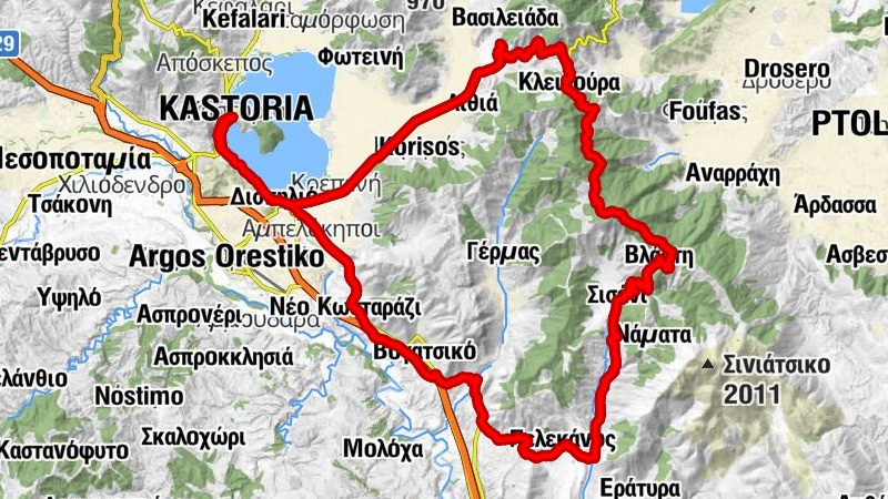 Καστοριά - Ιερός Ναός Αγίων Αποστόλων Πέτρου και Παύλου - Δισπηλιό - Αυχένας Κλεισούρας