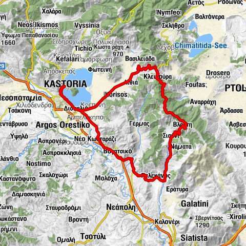 Καστοριά - Ιερός Ναός Αγίων Αποστόλων Πέτρου και Παύλου - Δισπηλιό - Αυχένας Κλεισούρας